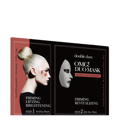 Double Dare OMG! Duo Mask Rose Gold Double Dare OMG! Duo Mask Rose Gold