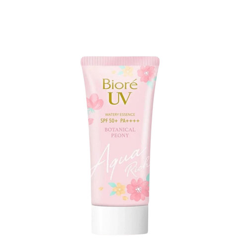 Bioré UV Aqua Rich Watery Essence SPF 50+ PA++++ Botanical Peony Edition Bioré UV Aqua Rich Watery Essence SPF 50+ PA++++ Botanical Peony Edition