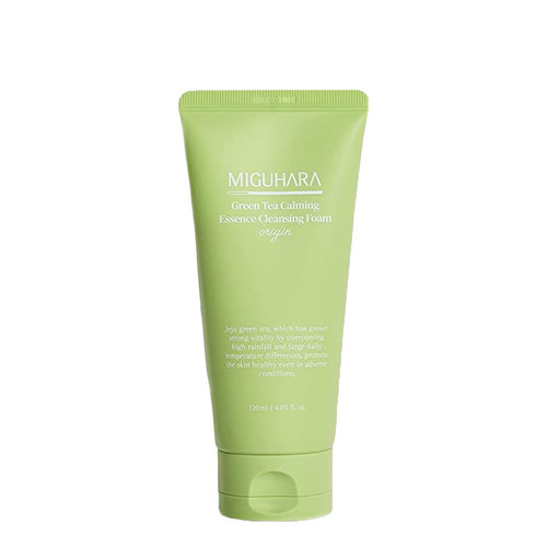 Miguhara Green Tea Calming Essence Cleansing Foam Origin Miguhara Green Tea Calming Essence Cleansing Foam Origin
