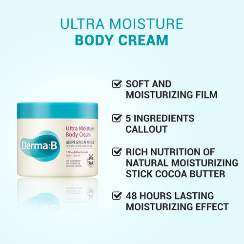 DERMA:B Ultra Moisture Body Cream DERMA:B Ultra Moisture Body Cream