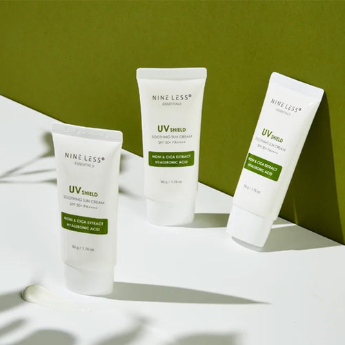 Nine Less Essentials UV Shield Soothing Sun Cream SPF 50+ PA++++