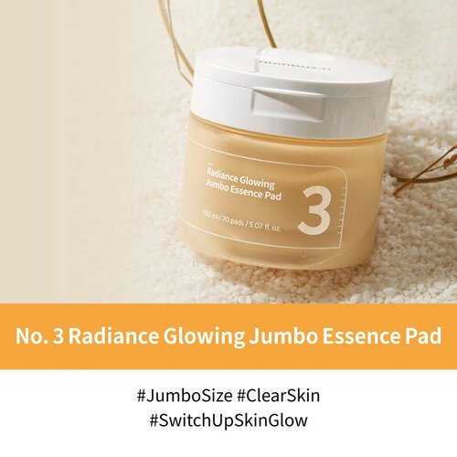 Numbuzin No.3 Radiance Glowing Jumbo Essence Pad Numbuzin No.3 Radiance Glowing Jumbo Essence Pad