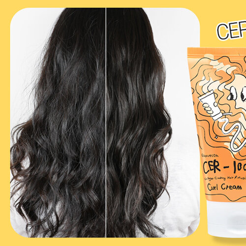 Elizavecca Collagen Coating Hair A+ Muscle Curl Cream