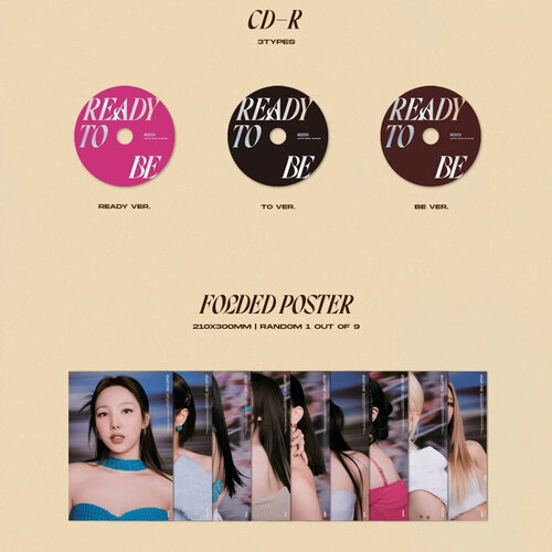TWICE - 12TH MINI ALBUM [READY TO BE] (Random Ver.)
