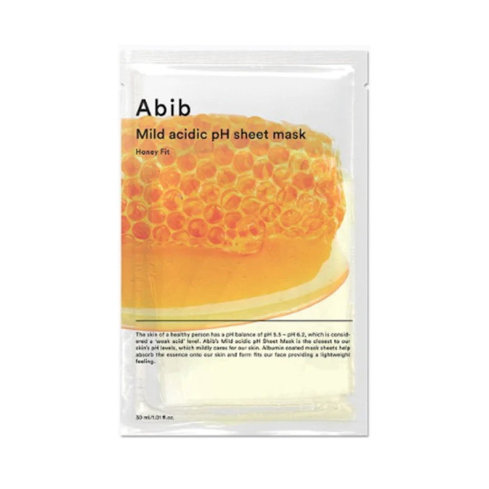 Abib Mild Acidic pH Sheet Mask Honey Fit