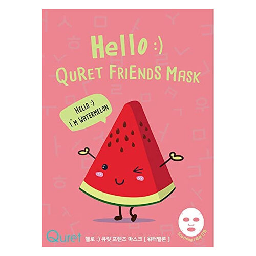 Quret Hello :) Friends Watermelon Mask Quret Hello :) Friends Watermelon Mask