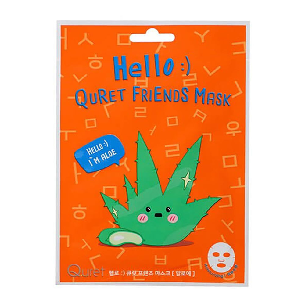 Quret Hello ) Friends Aloe Mask Little Wonderland