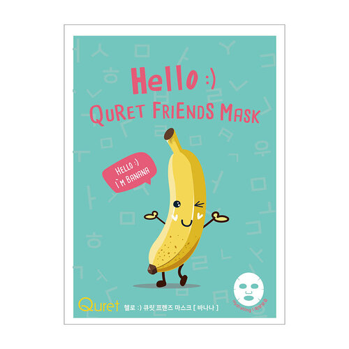 Quret Hello :) Friends Banana Mask Quret Hello :) Friends Banana Mask