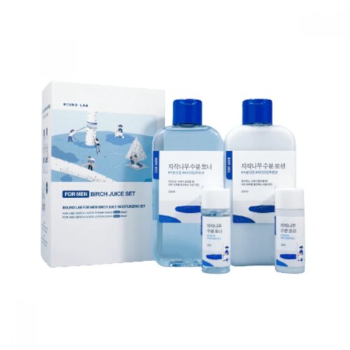Round Lab For Men Birch Juice Moisturizing Set Round Lab For Men Birch Juice Moisturizing Set