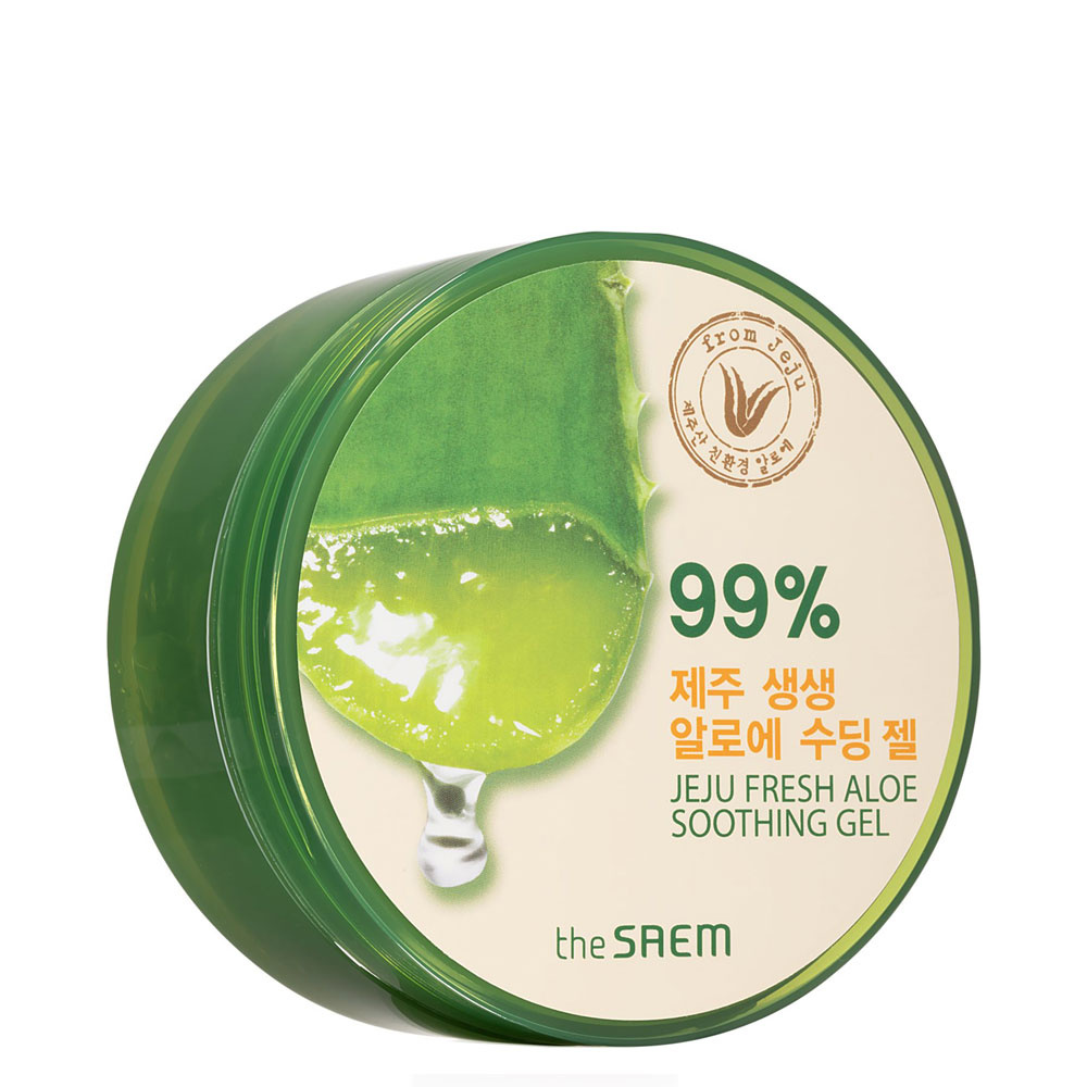 The Saem - Jeju Fresh Aloe Soothing Gel 99% 300ml - Little Wonderland