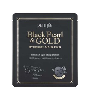 Petitfée Black Pearl & Gold Hydrogel Mask Petitfée Black Pearl & Gold Hydrogel Mask