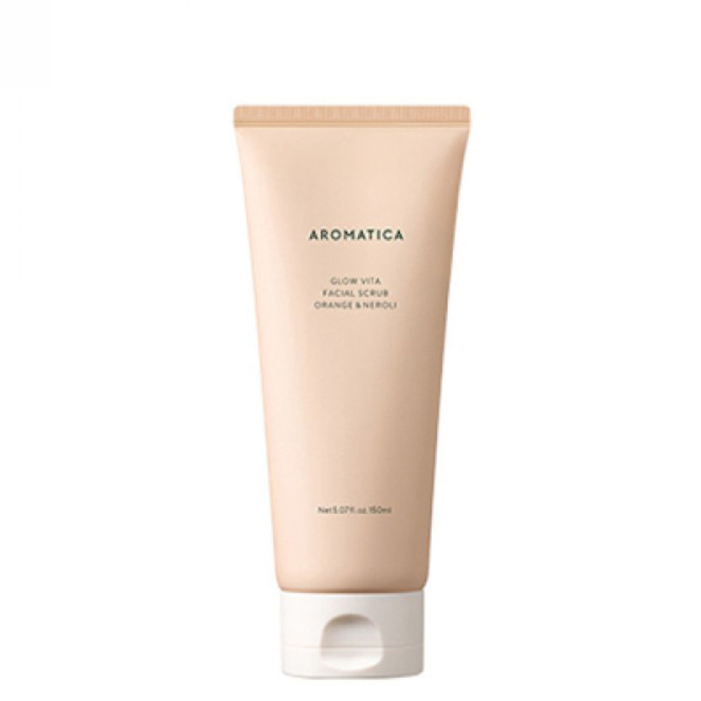 Aromatica Glow Vita Facial Scrub Orange & Neroli
