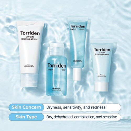 Torriden DIVE-IN Skin Care Trial Kit Torriden DIVE-IN Skin Care Trial Kit