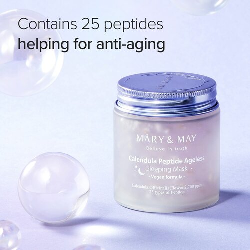 Mary & May Calendula Peptide Ageless Sleeping Mask Mary & May Calendula Peptide Ageless Sleeping Mask