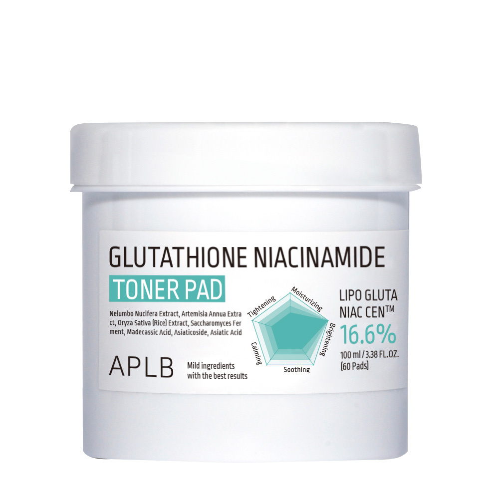 APLB Glutathione Niacinamide Toner Pad