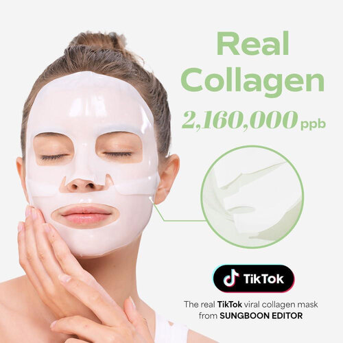 Sungboon Editor Deep Collagen Cica Teatree Soothing Mask Sungboon Editor Deep Collagen Cica Teatree Soothing Mask