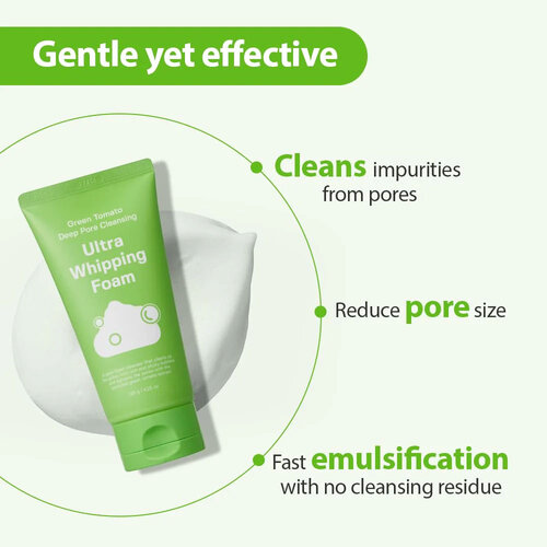 Sungboon Editor Green Tomato Deep Pore Cleansing Ultra Whipping Foam Sungboon Editor Green Tomato Deep Pore Cleansing Ultra Whipping Foam