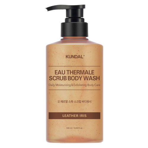 Kundal Eau Thermale Spa Scrub Body Wash Leather Iris Kundal Eau Thermale Spa Scrub Body Wash Leather Iris