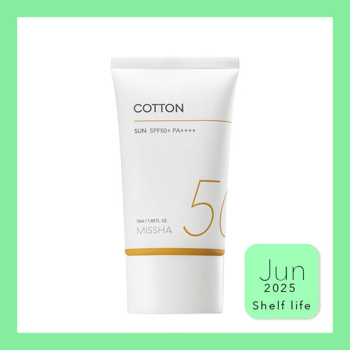 Missha All Around Safe Block Cotton Sun SPF50+ PA++++