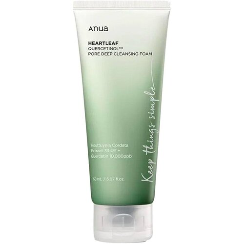 Anua Heartleaf Quercetinol Pore Deep Cleansing Foam Anua Heartleaf Quercetinol Pore Deep Cleansing Foam