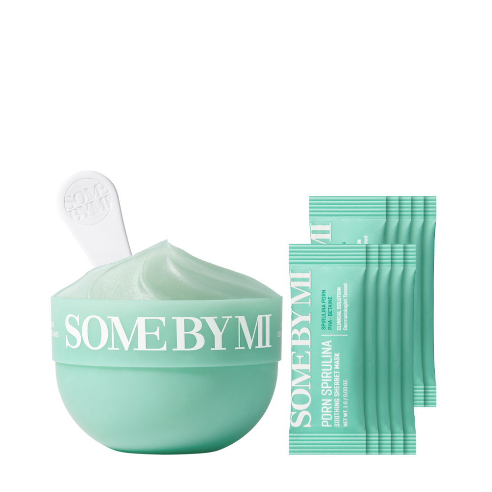 SOME BY MI, PDRN, Masque de beauté apaisant à la spiruline, 10 paquets, 1 g pièce main image 0