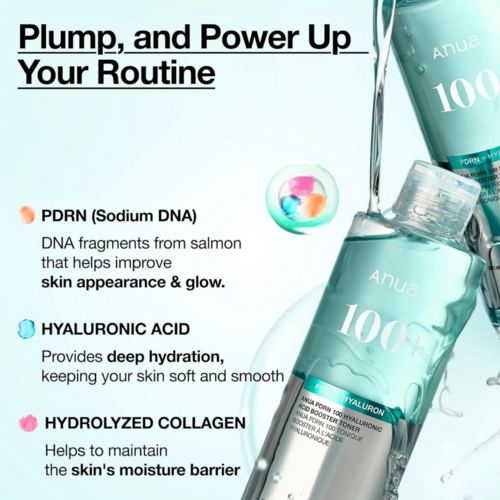 Anua PDRN 100 Hyaluronic Acid Booster Toner Anua PDRN 100 Hyaluronic Acid Booster Toner