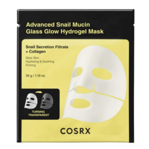 COSRX Advanced Snail Mucin Glass Glow Hydrogel Mask COSRX Advanced Snail Mucin Glass Glow Hydrogel Mask