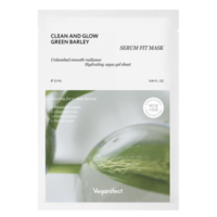 Clean And Glow Green Barley Serum Fit Mask