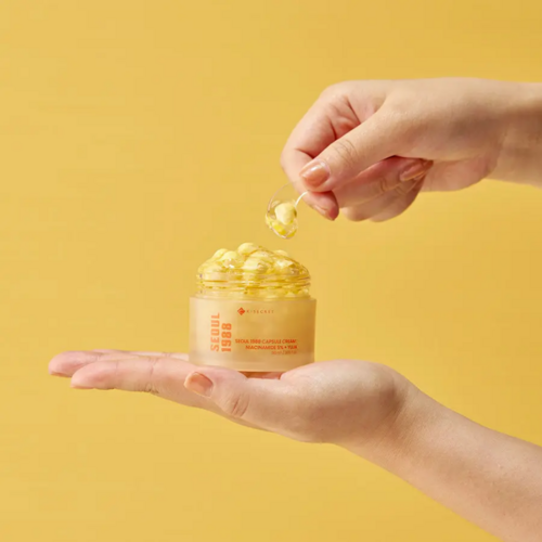 K-SECRET Capsule Cream : Niacinamide 5% + Yuja
