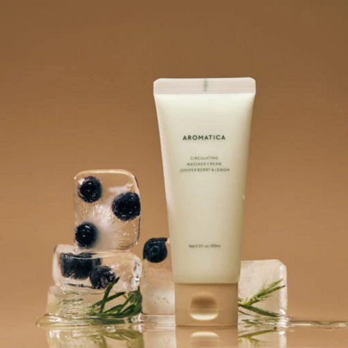 Aromatica Circulating Massage Cream Juniper Berry & Lemon