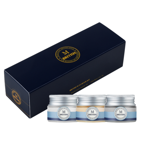 British M Wax Starter Kit