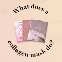 What does a collagen mask do?