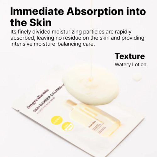 Ongredients Skin Barrier Calming Mask