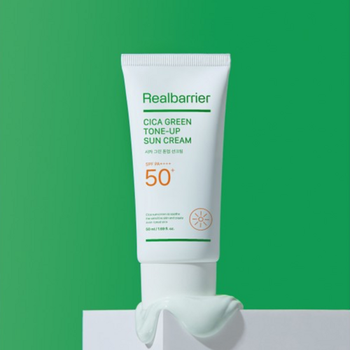 Real Barrier Cica Green Tone-Up Sun Cream SPF50+ PA++++