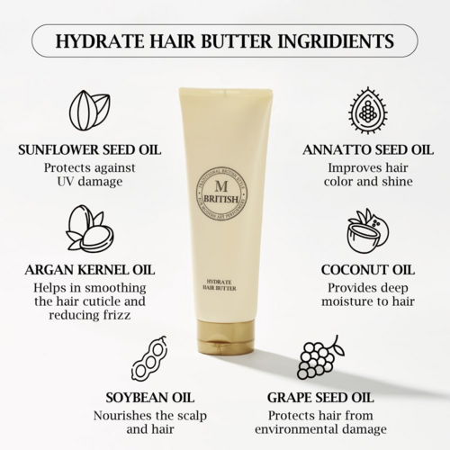 British M Hydrate Hair Butter