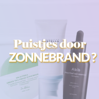 Puistjes door zonnebrand?