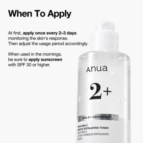 Anua BHA 2% Gentle Exfoliating Toner Anua BHA 2% Gentle Exfoliating Toner