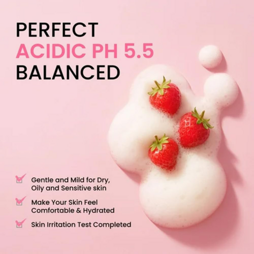 Shower Mate Goat Milk Strawberry Body Wash