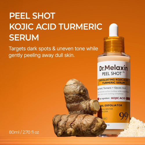 Dr.Melaxin Peel Shot Exfoliating Kojic Acid Turmeric Serum Dr.Melaxin Peel Shot Exfoliating Kojic Acid Turmeric Serum