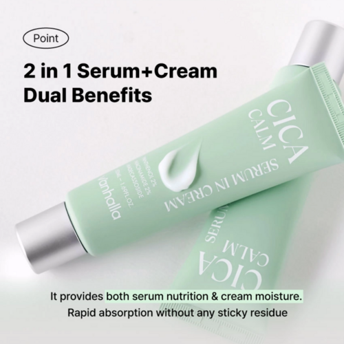 V'anhalla Cica Calm Serum In Cream