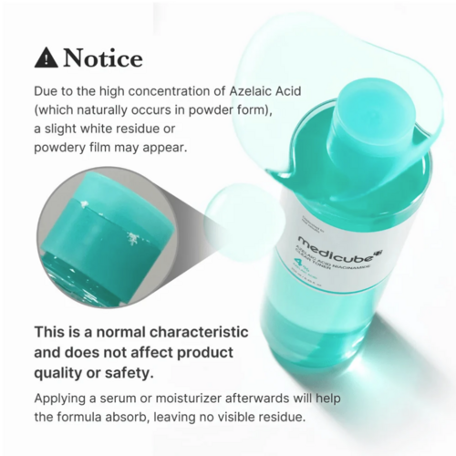 Medicube Azelaic Acid Niacinamide Clear Toner Medicube Azelaic Acid Niacinamide Clear Toner