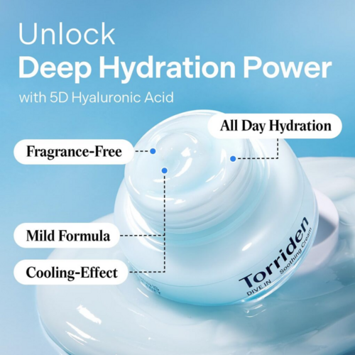 Torriden DIVE-IN Serum & Soothing Cream Set