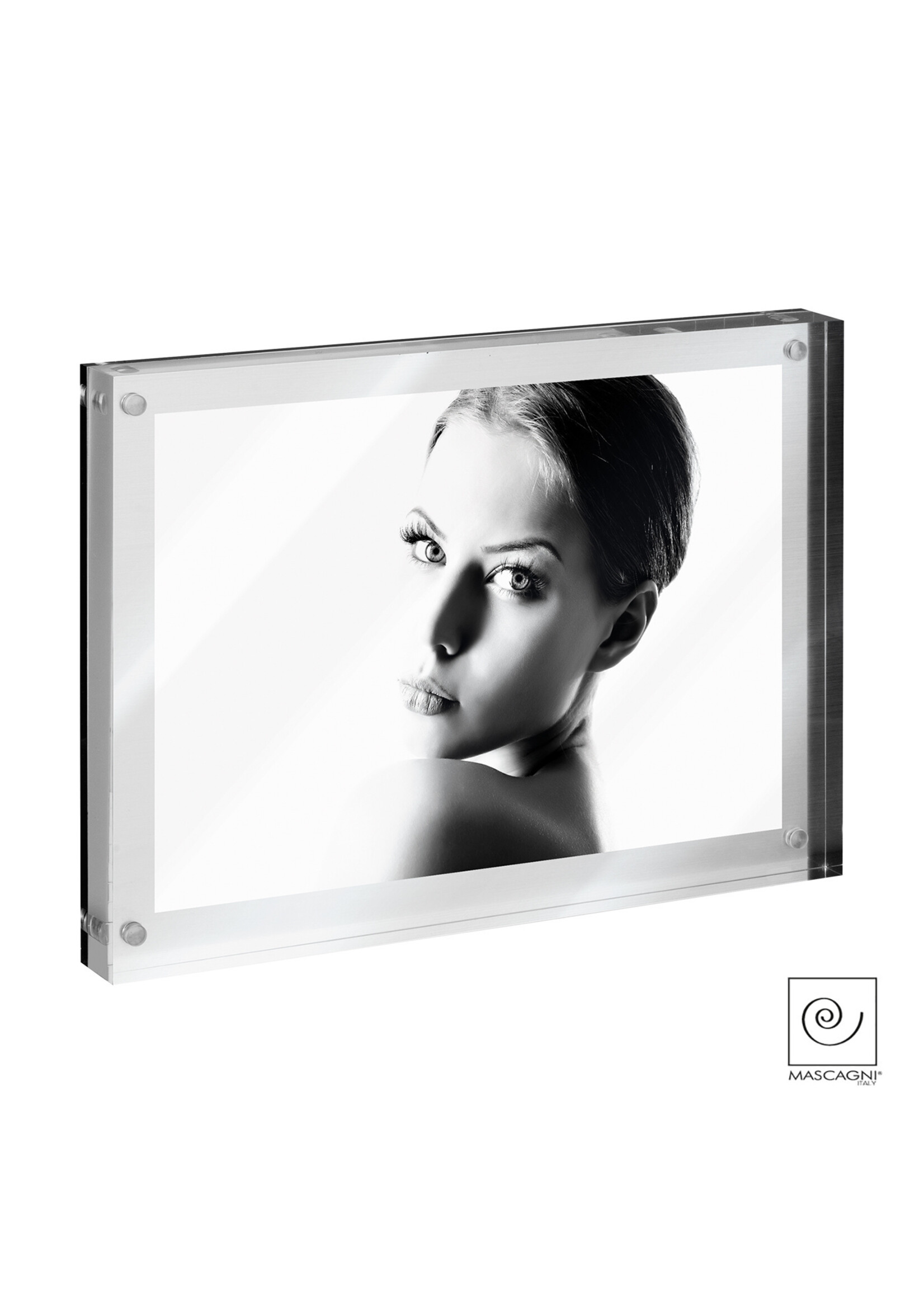 Art Mascagni A1037 PHOTO FRAME 10X15 - COL. SILVER