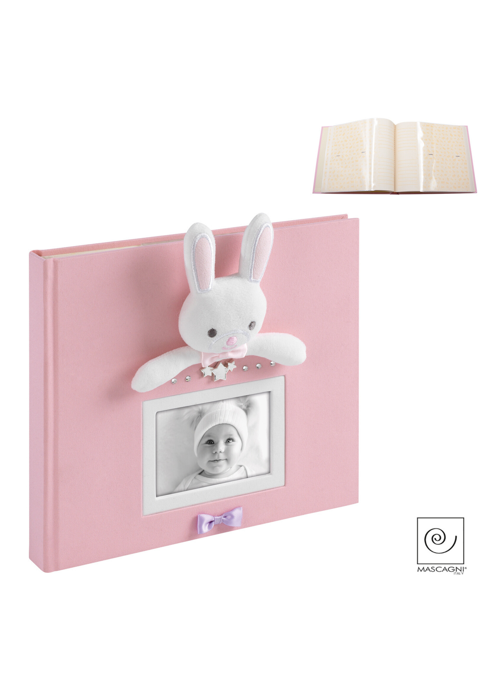 Art Mascagni A1041 ALBUM FOR 100 PHOTOS 10X15 PINK