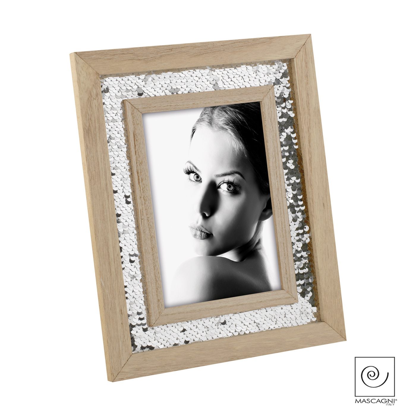 Art Mascagni A1067 PHOTO FRAME 13X18 - COL. SILVER