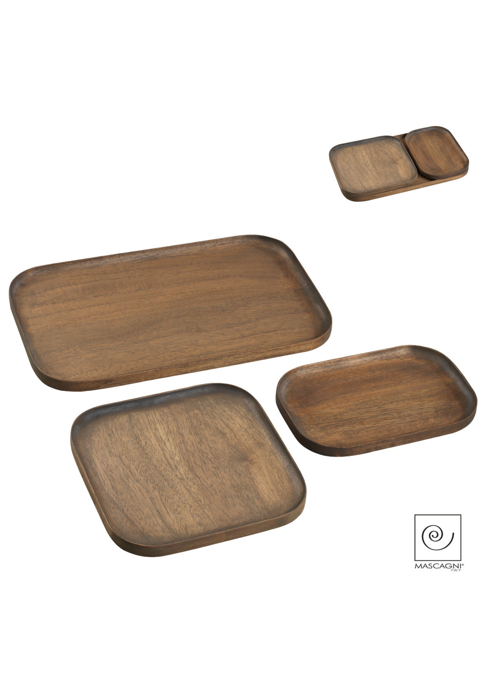 Art Mascagni A757 SET 3 TRAY - COL. MOOR