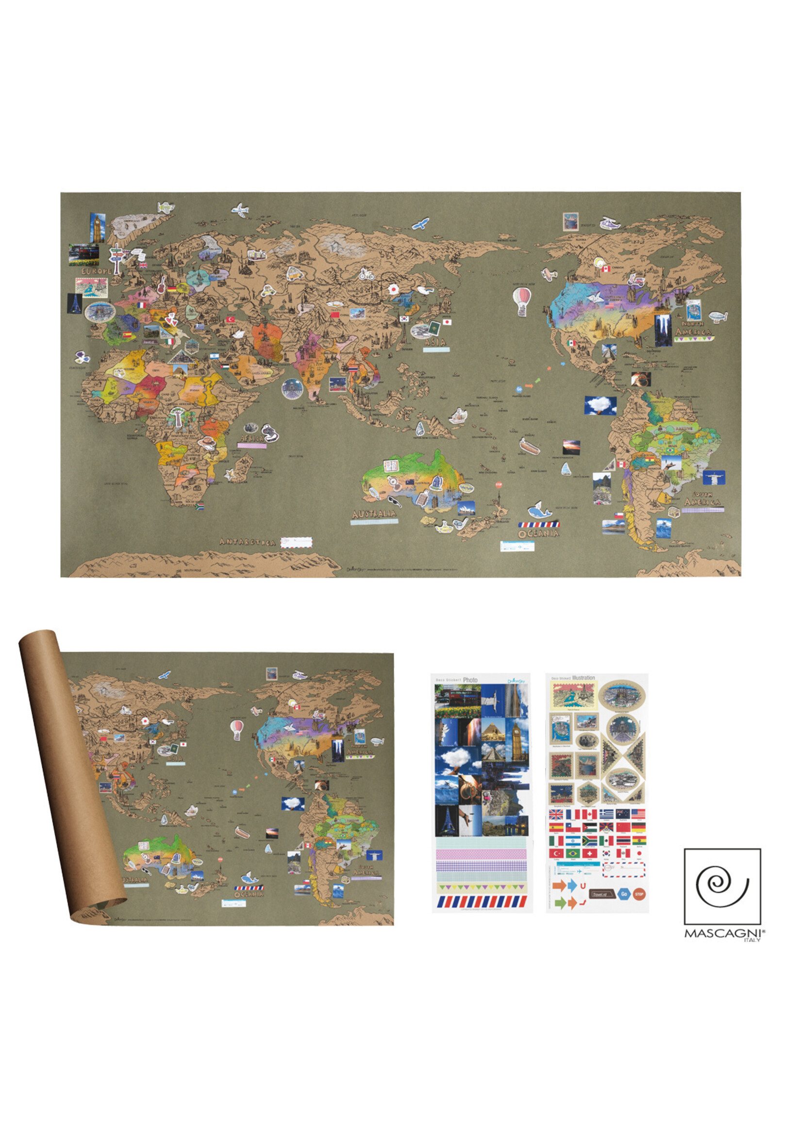 Art Mascagni A792 COLOR MAP - COL.HAVANA