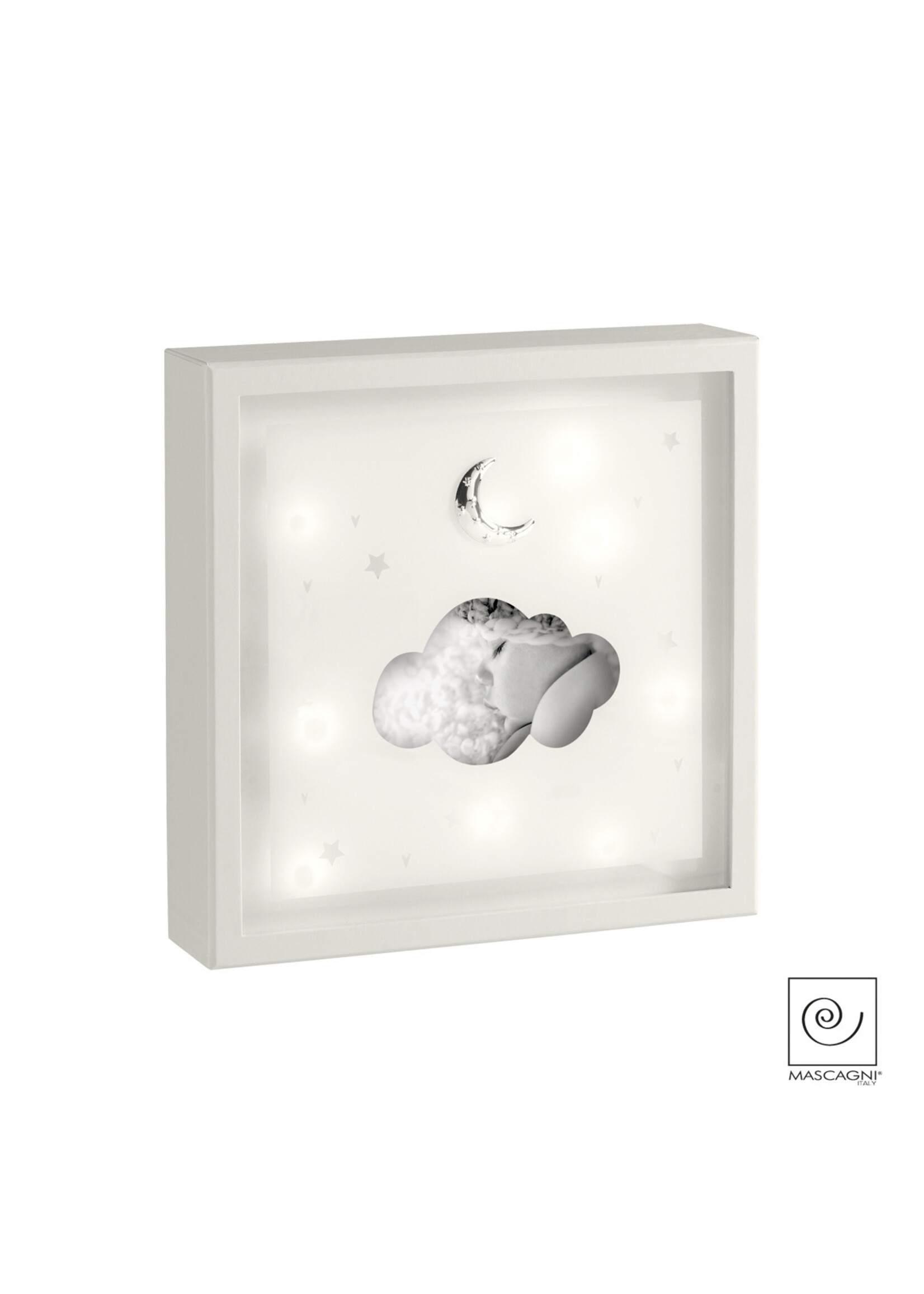 Art Mascagni A814 PHOTO FRAME LED 23X23 - COL.IVORY