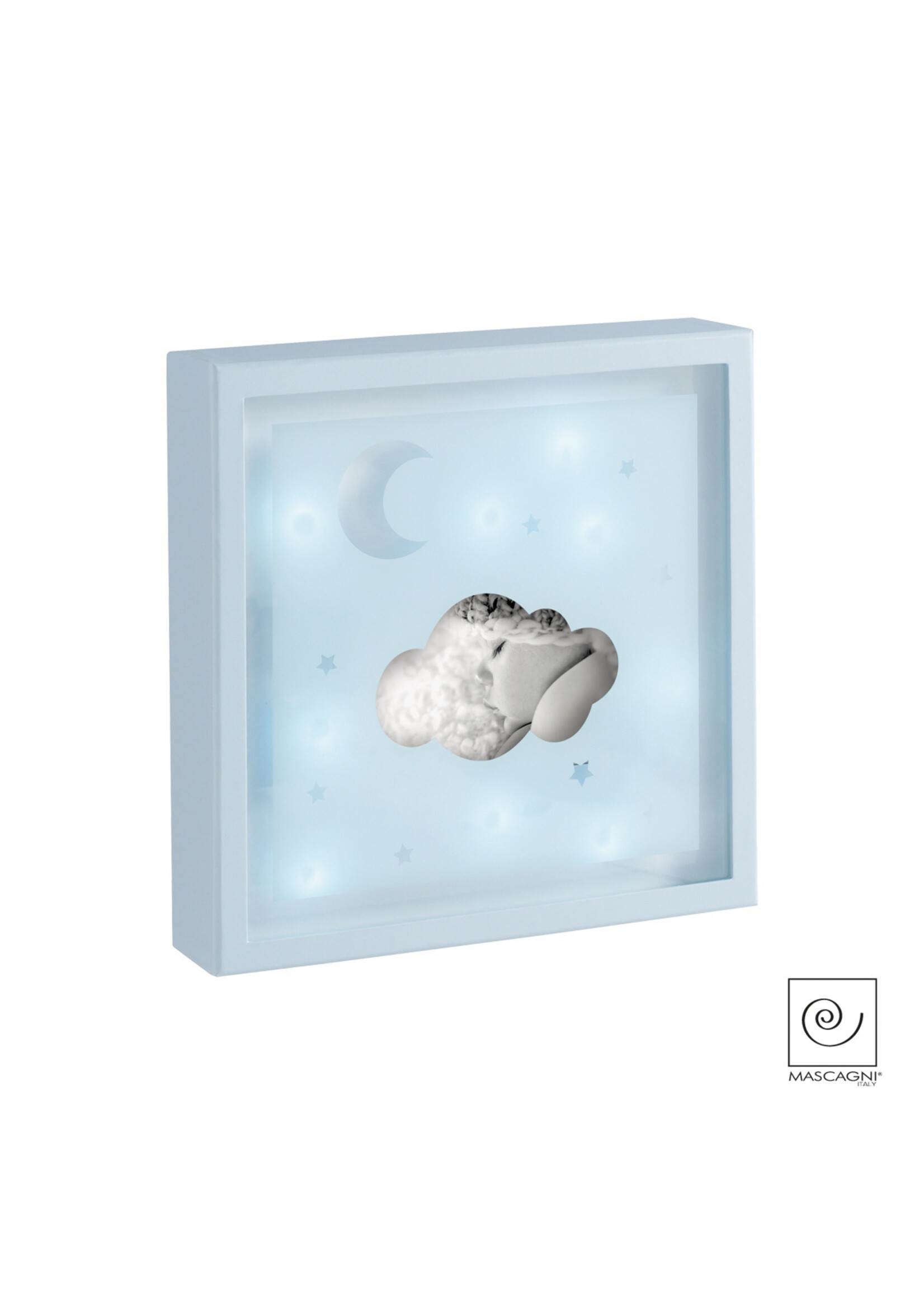 Art Mascagni A815 PHOTO FRAME LED 23X23 - COL. BLUE