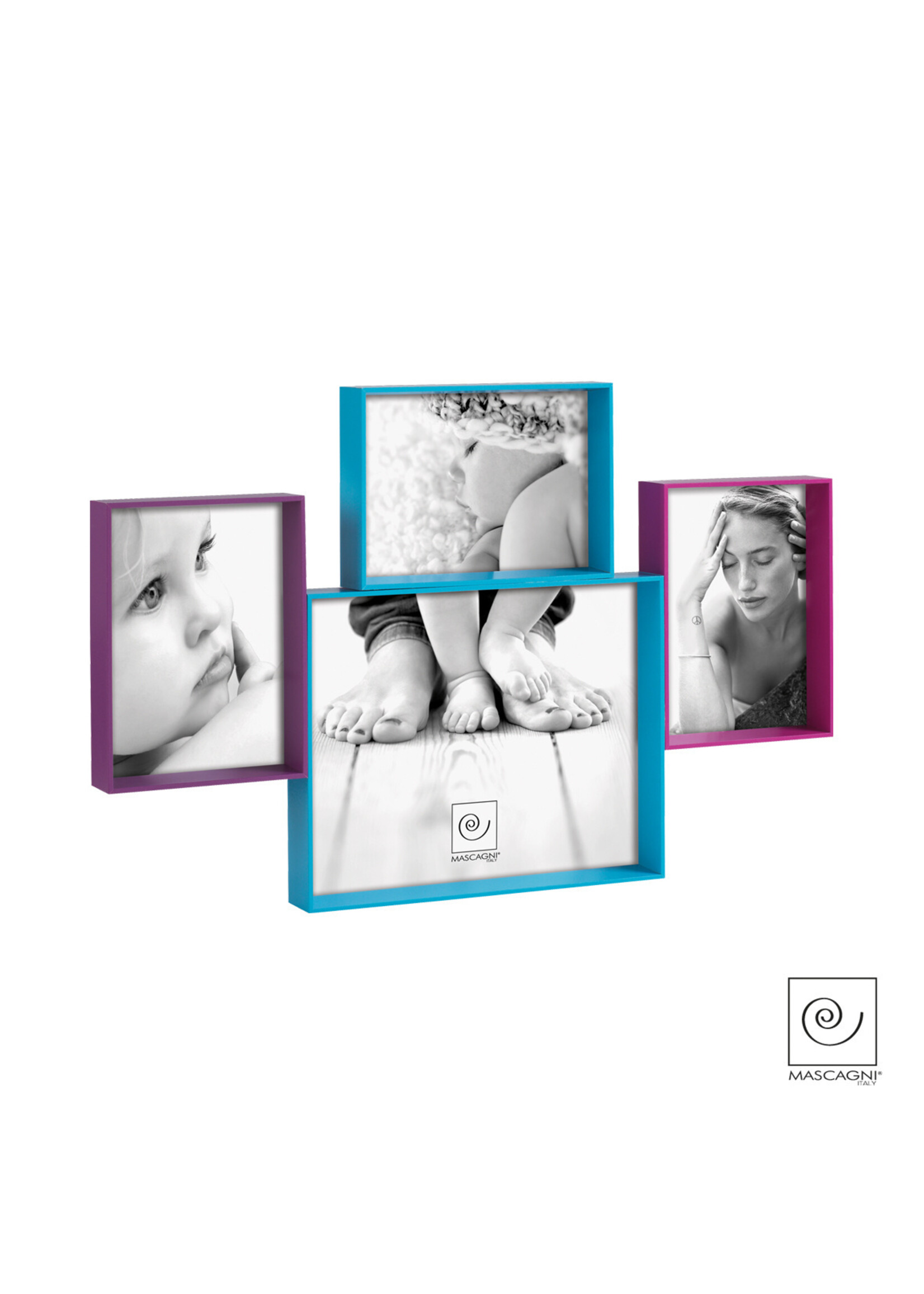 Art Mascagni A873 MULTIPLE FRAME 4 PHOTOS